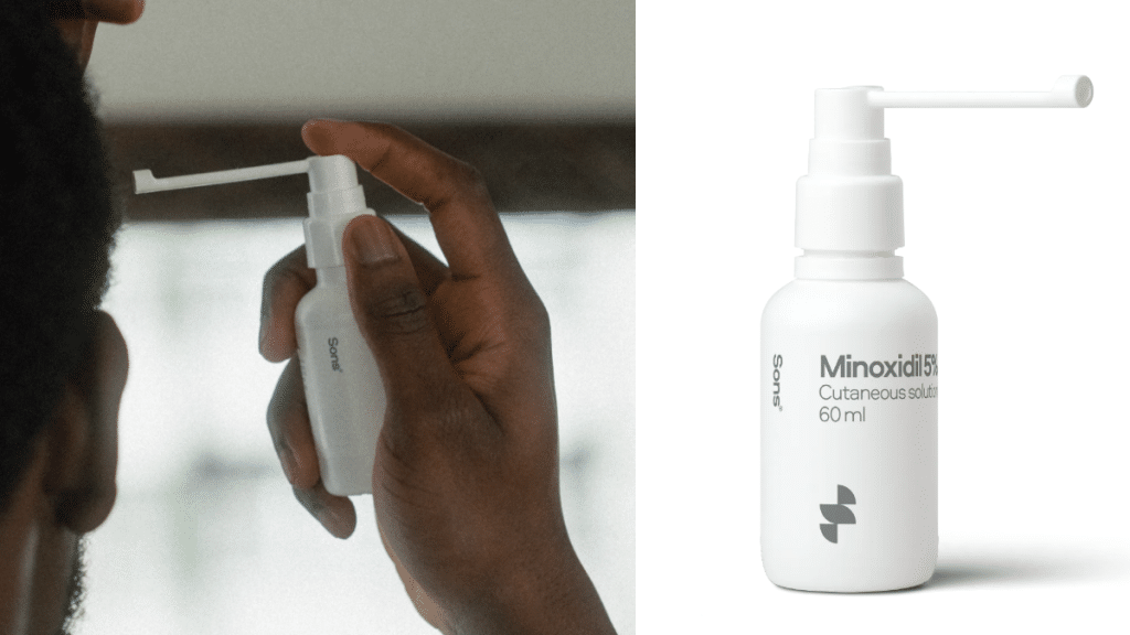 Sons - Applying Minoxidil How to Do It