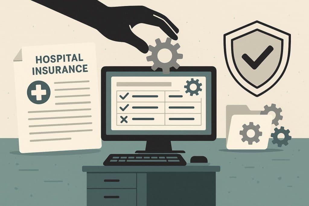 External billing specialists analyzing insurance data for accuracy and improved data management