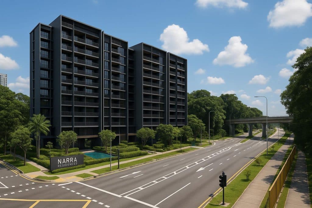 Narra Residences Condo in Dairy Farm Walk Accessibility in District 23 Narra Residences Condo exterior highlighting accessibility features in Dairy Farm Walk, District 23