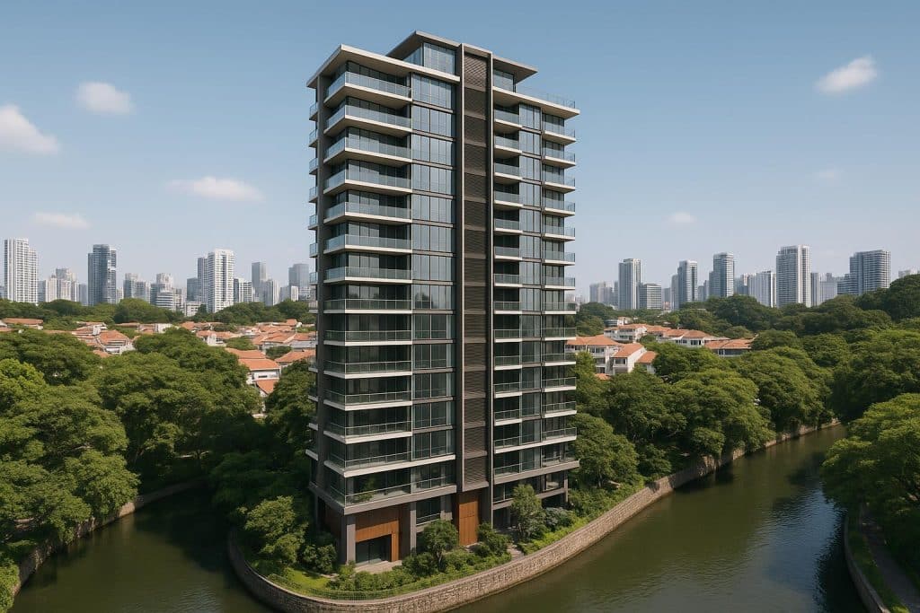 Why Families with Young Children Will Thrive at River Modern, River Valley River Modern condominium in River Valley, Singapore, highlighting family-friendly amenities and location