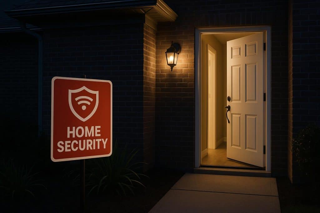 Home security mistakes putting family safety at risk with vulnerable entry points shown