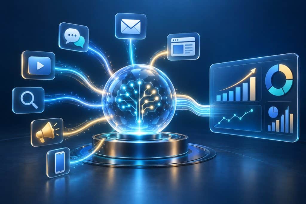 How Bringing Your Marketing Channels Together Under a Single Gen AI-Based Platform Helps Streamline Modern Digital Marketing Management How Bringing Your Marketing Channels Together Under a Single Gen AI-Based Platform Helps Streamline Modern Digital Marketing Management